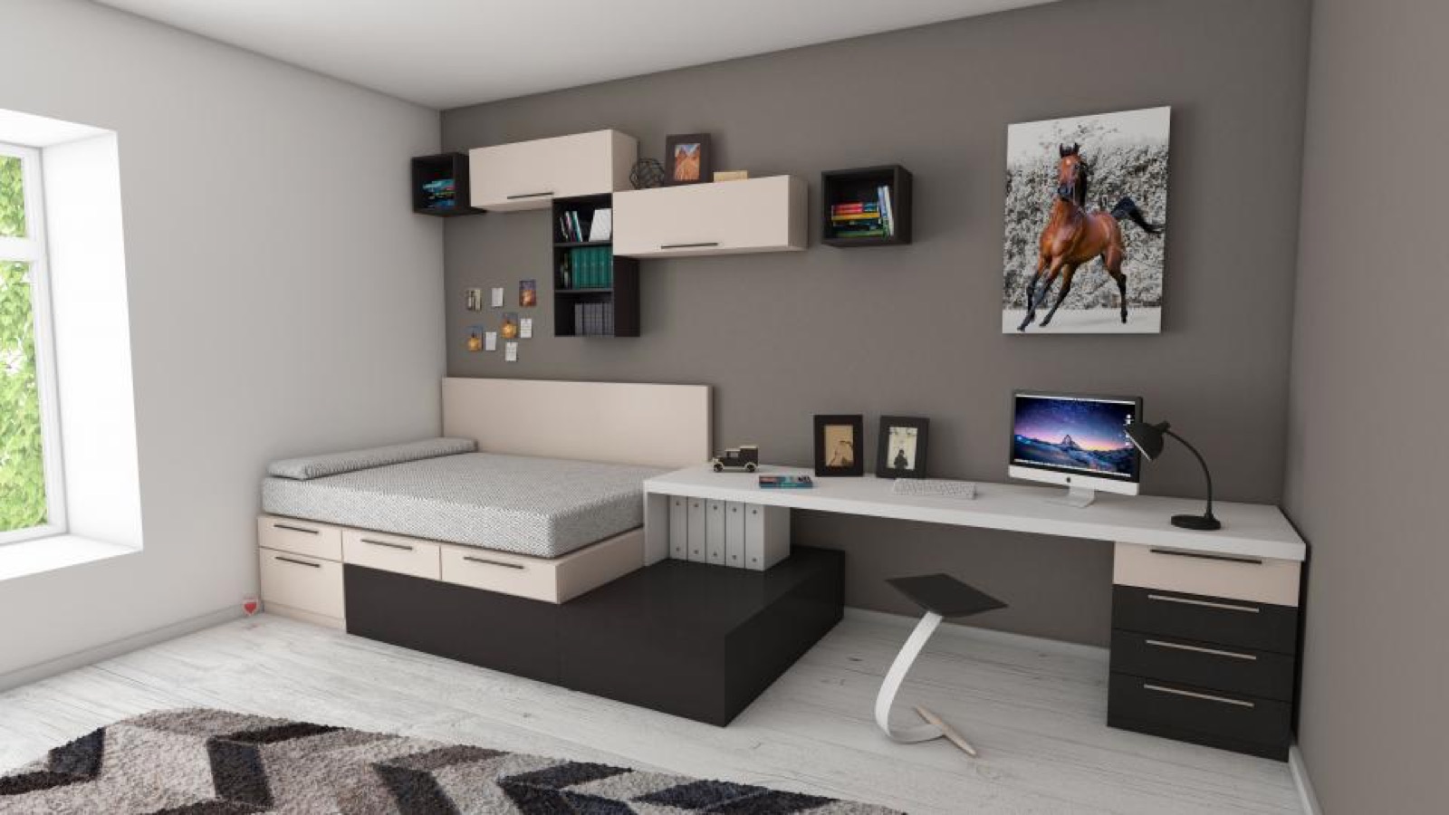 Two-bedroom with a Margalla view, photo 6